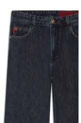 Calça Jeans Blue Brown (Patte d Eph) 5 Pockets 2030-Lav.Black C/ Luva