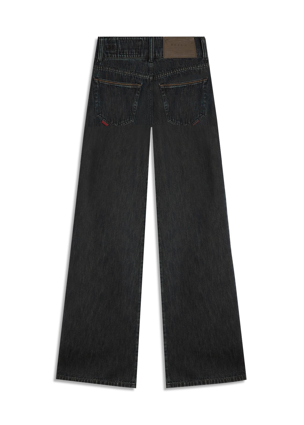 Calça Jeans Blue Brown (Patte d Eph) Cos Transpasse 2030-Lav.Black C/ Luva