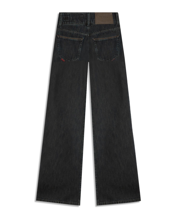 Calça Jeans Blue Brown (Patte d Eph) Cos Transpasse 2030-Lav.Black C/ Luva