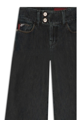 Calça Jeans Blue Brown (Patte d Eph) Cos Transpasse 2030-Lav.Black C/ Luva