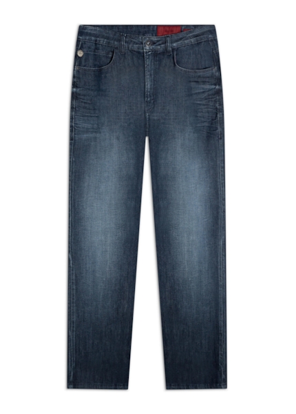 Calça Jeans Blue Gray Slim Lav.Escuro C/3d