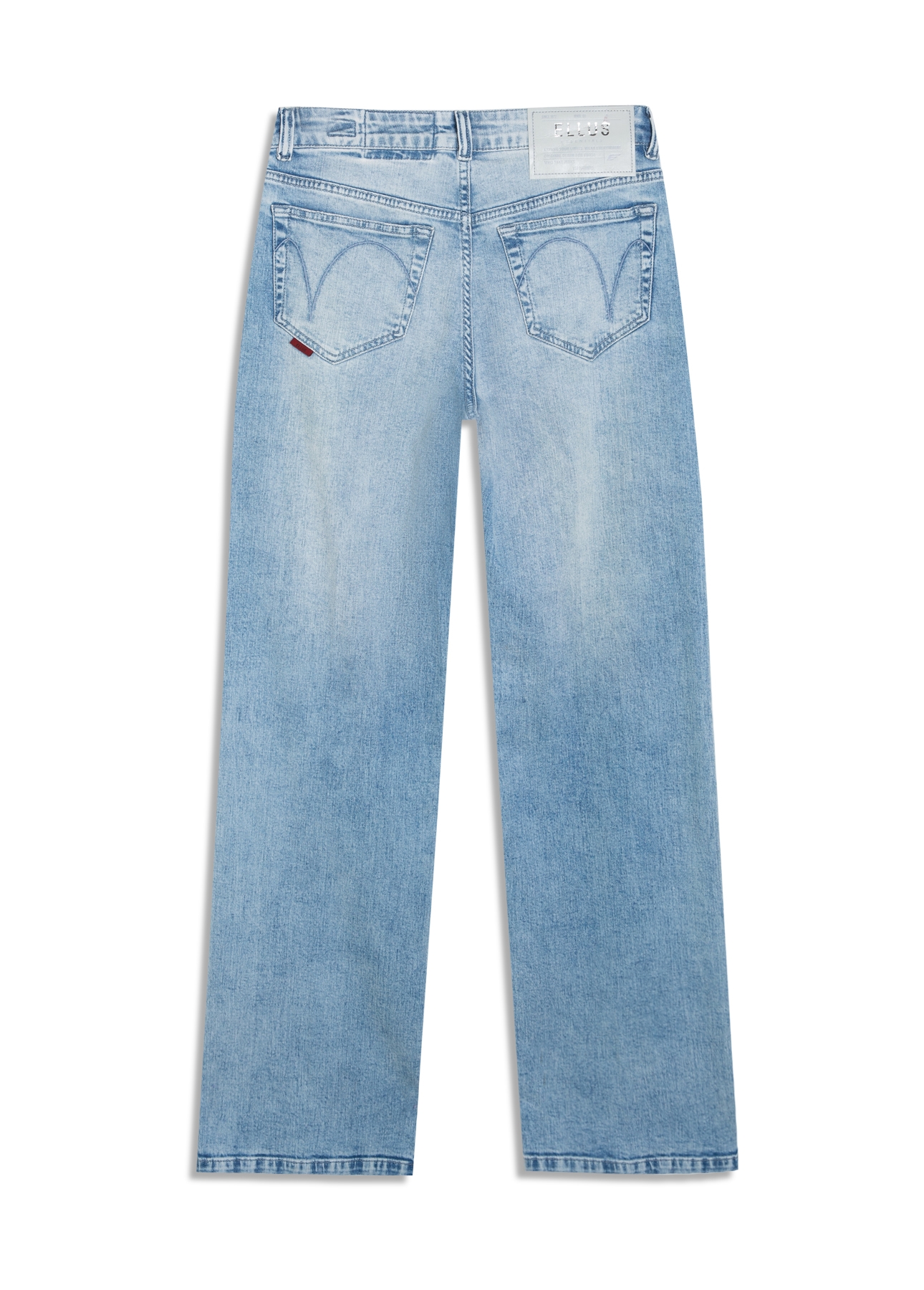 Calça Jeans Blue Stretch Reta Lav. Claro C/ Sky