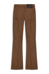 Calça Jeans Brown Bootcut Lav.Resinado C/ Luva