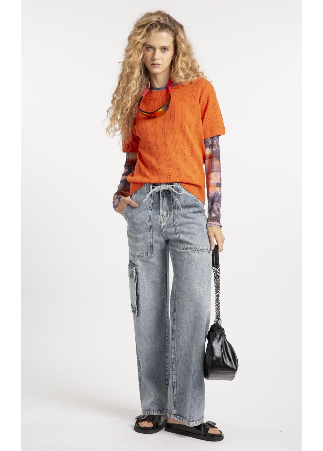 Calça Jeans Carpinteiro Lav.Claro C/Pincelado