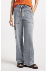 Calça Jeans Carpinteiro Lav.Claro C/Pincelado