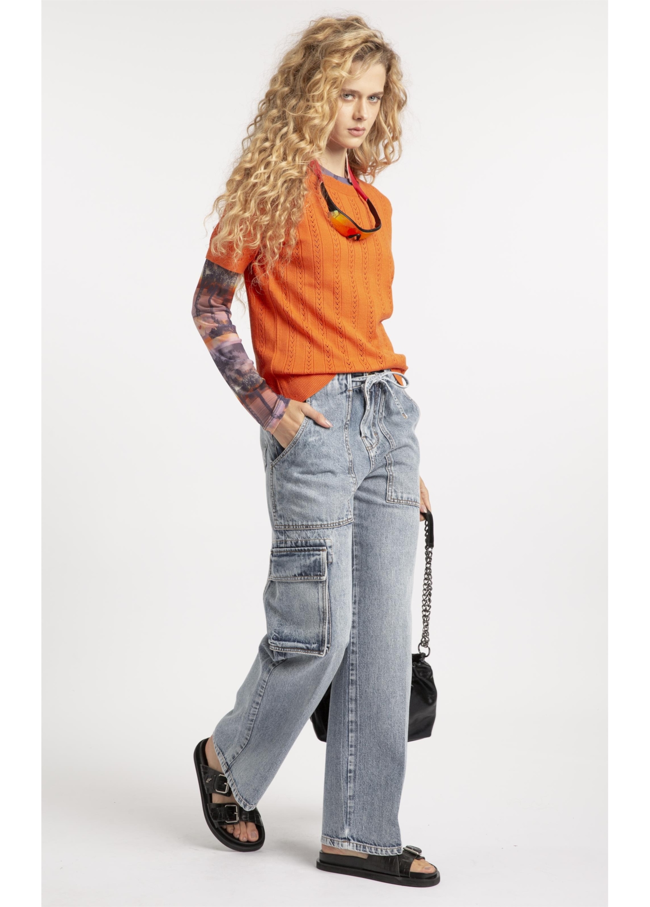 Calça Jeans Carpinteiro Lav.Claro C/Pincelado