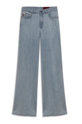 Calça Jeans Cetim Reta 2178-Lav.Claro Total