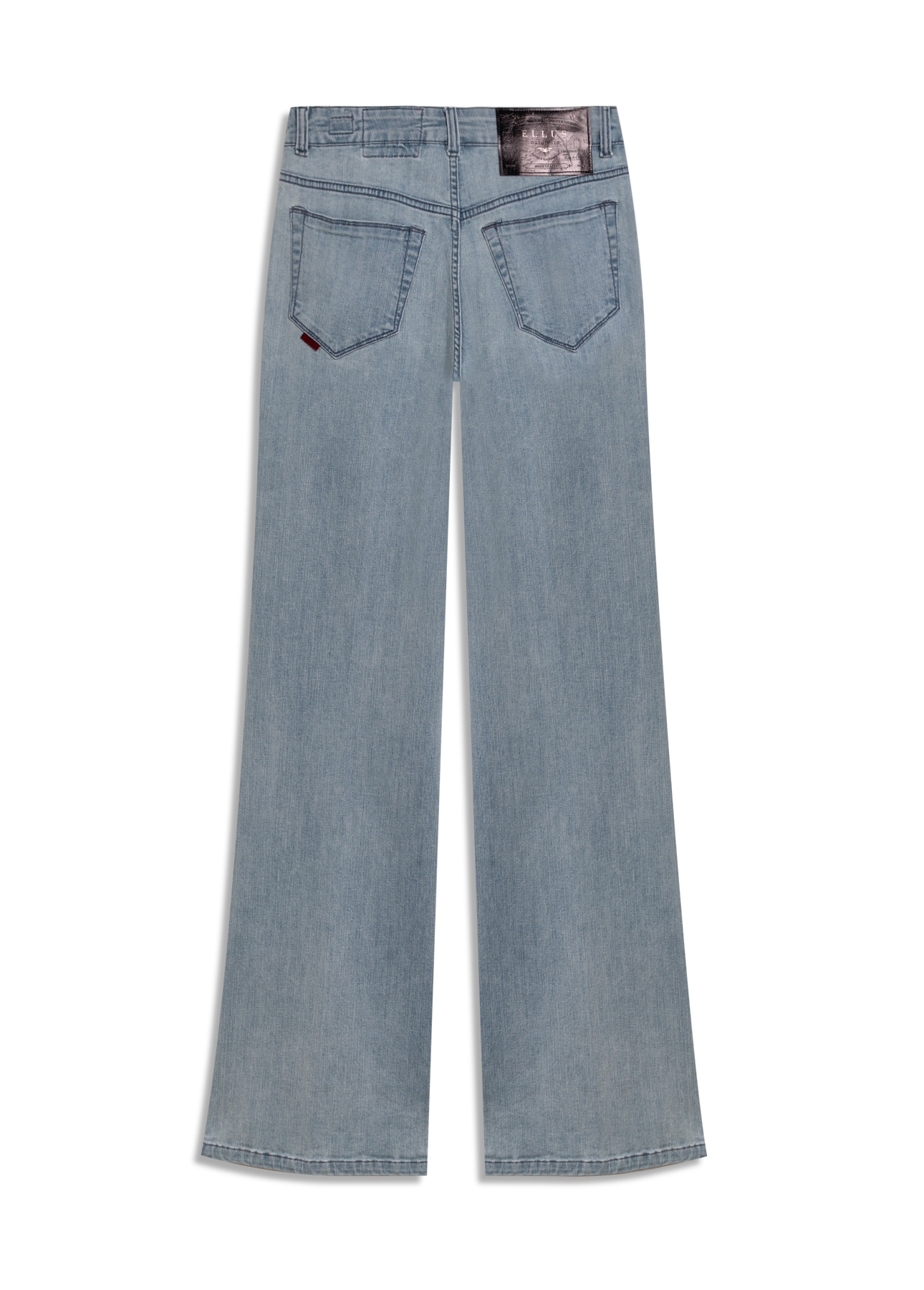 Calça Jeans Cetim Reta 2178-Lav.Claro Total
