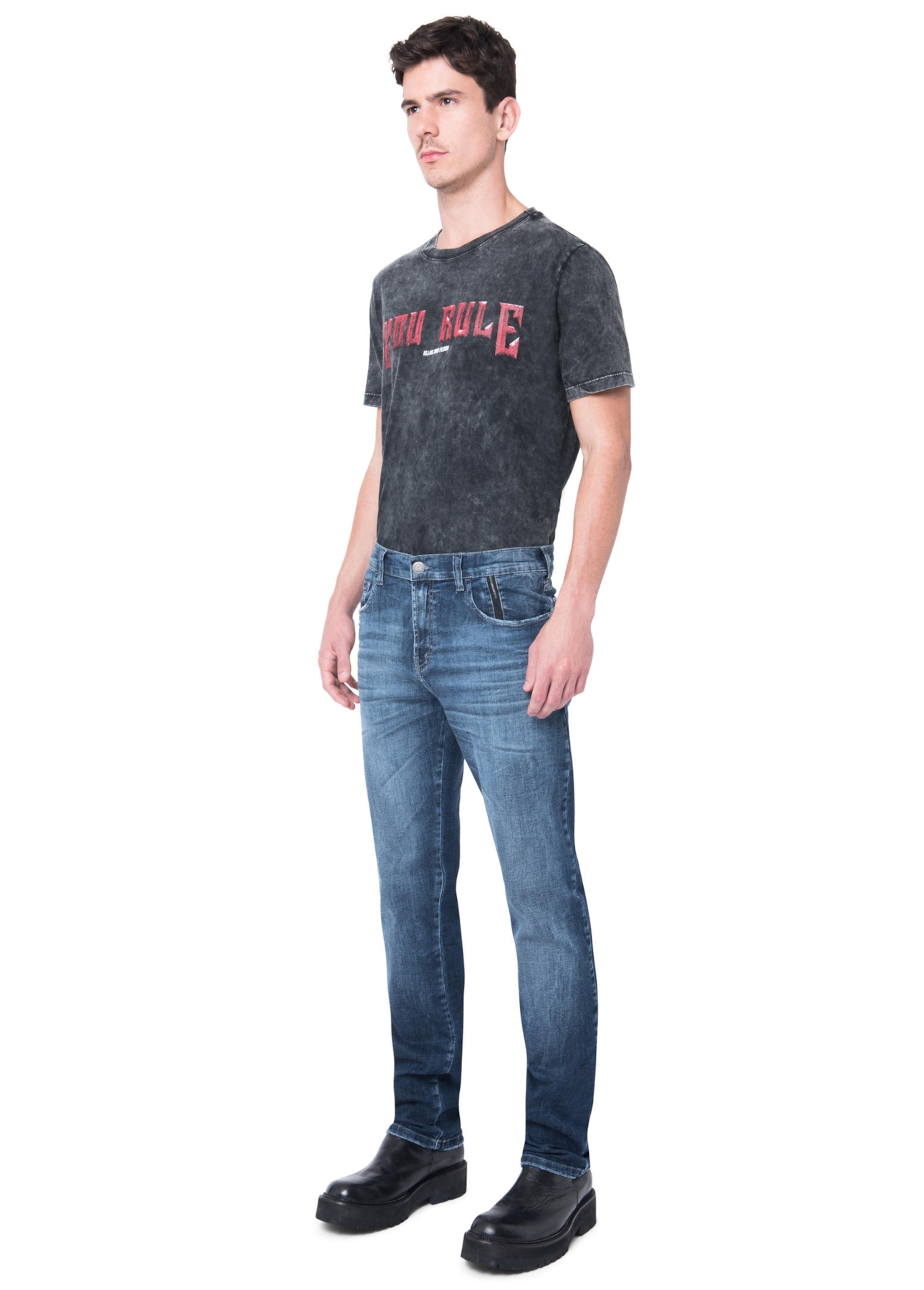 Calça Jeans Comfort Indigo 809 Lav.Medio C/Used