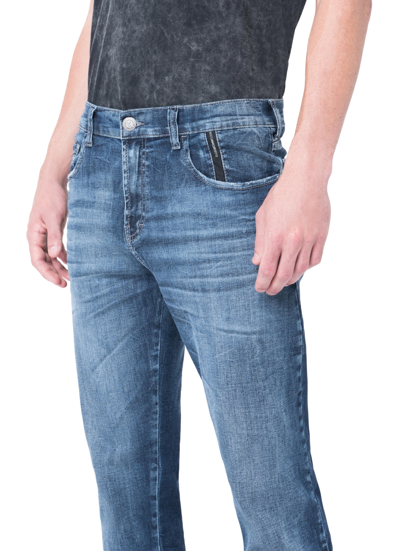 Calça Jeans Comfort Indigo 809 Lav.Medio C/Used