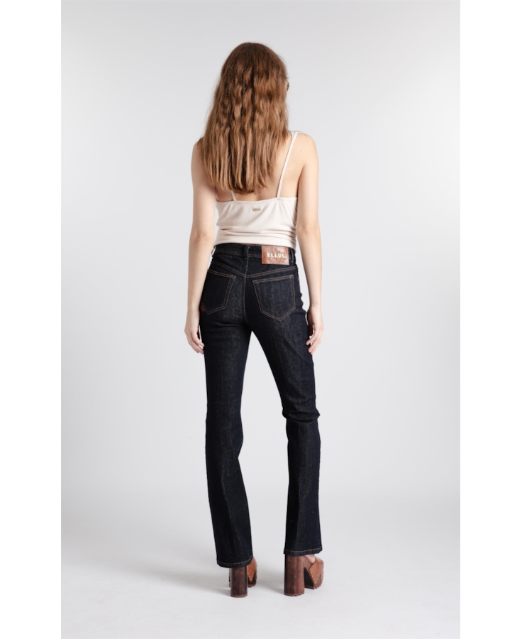 Calça Jeans Dark Forest Bootcut Lav. Amaciado