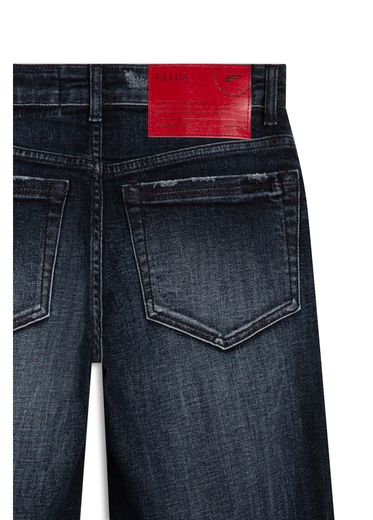 Calça Jeans Dark Forest Elastic 1858 Lav.Escuro+rede+puid