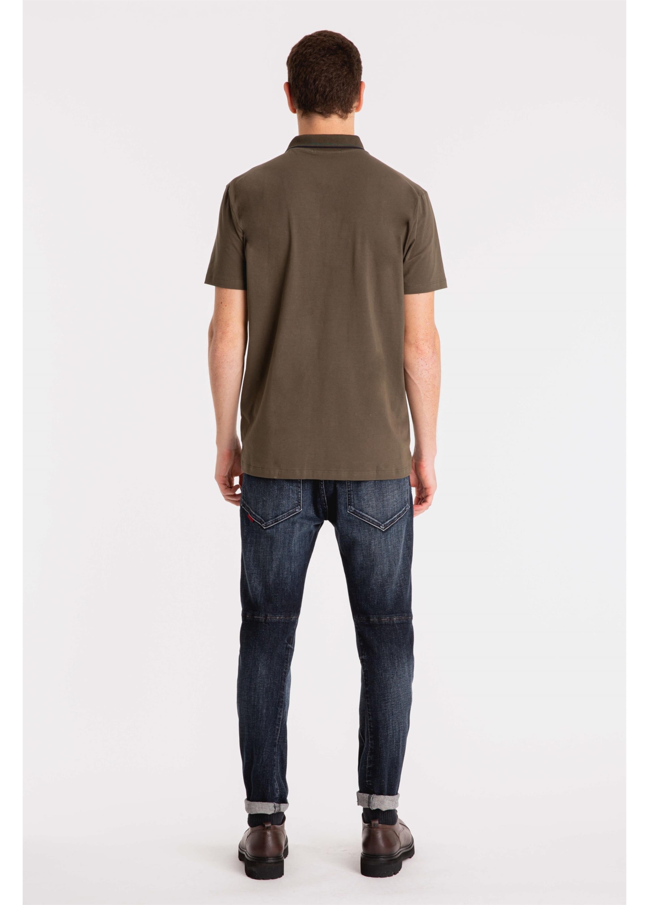 Calça Jeans Dark Forest Elastic Motorcycle 1858 Lav.Escuro+rede+puid