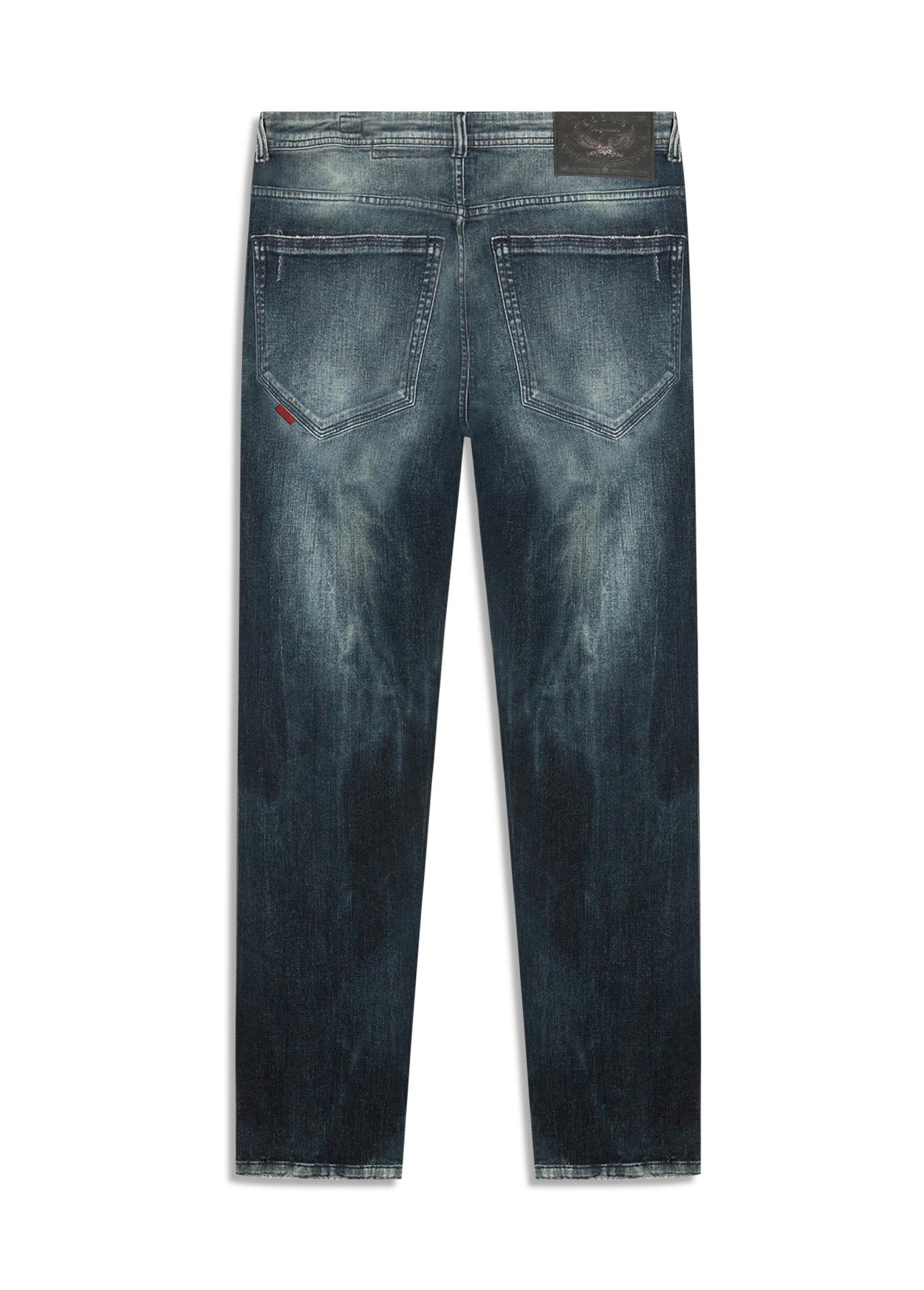 Calça Jeans Dark Forest Elastic (Skinny) Lav.Escuro C/ Foan