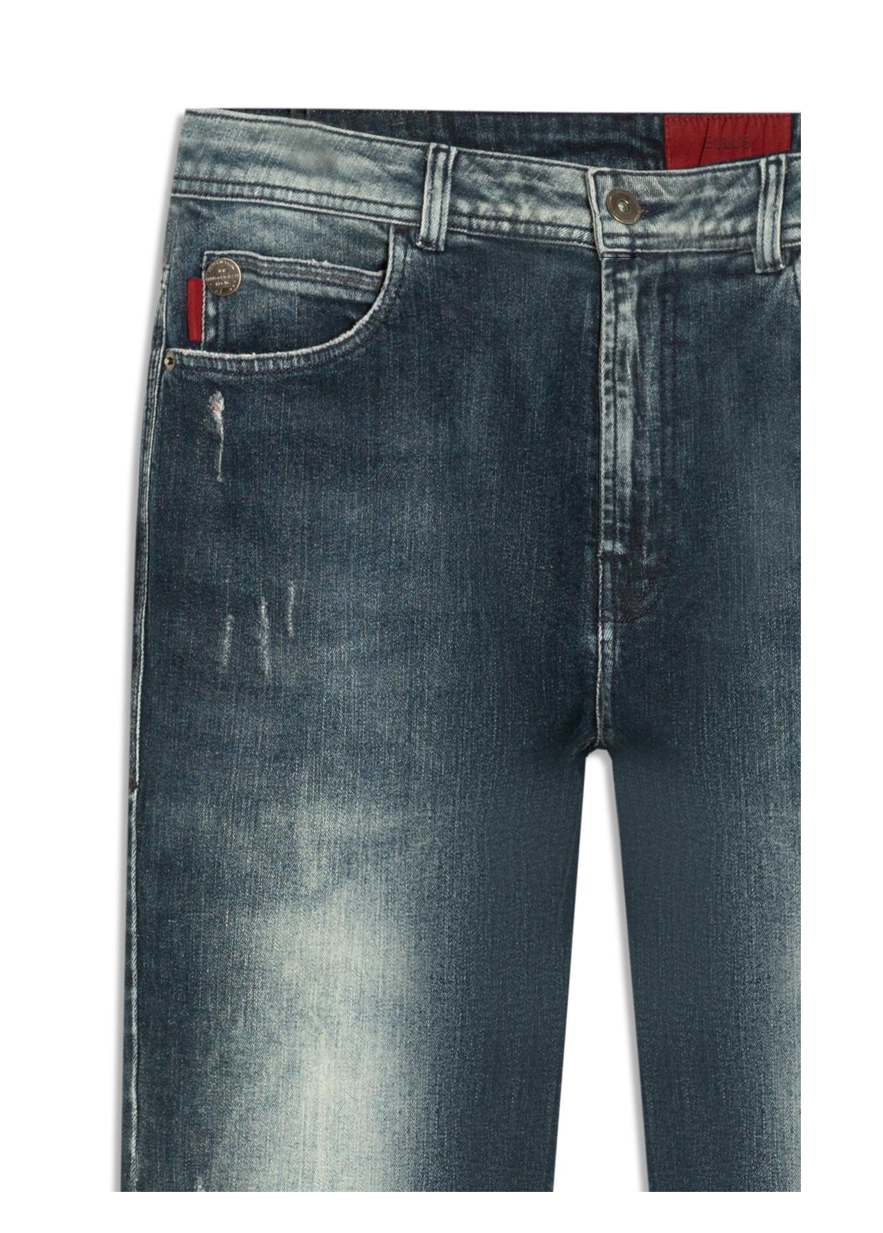 Calça Jeans Dark Forest Elastic (Skinny) Lav.Escuro C/ Foan