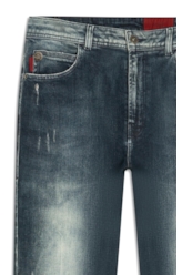 Calça Jeans Dark Forest Elastic (Skinny) Lav.Escuro C/ Foan