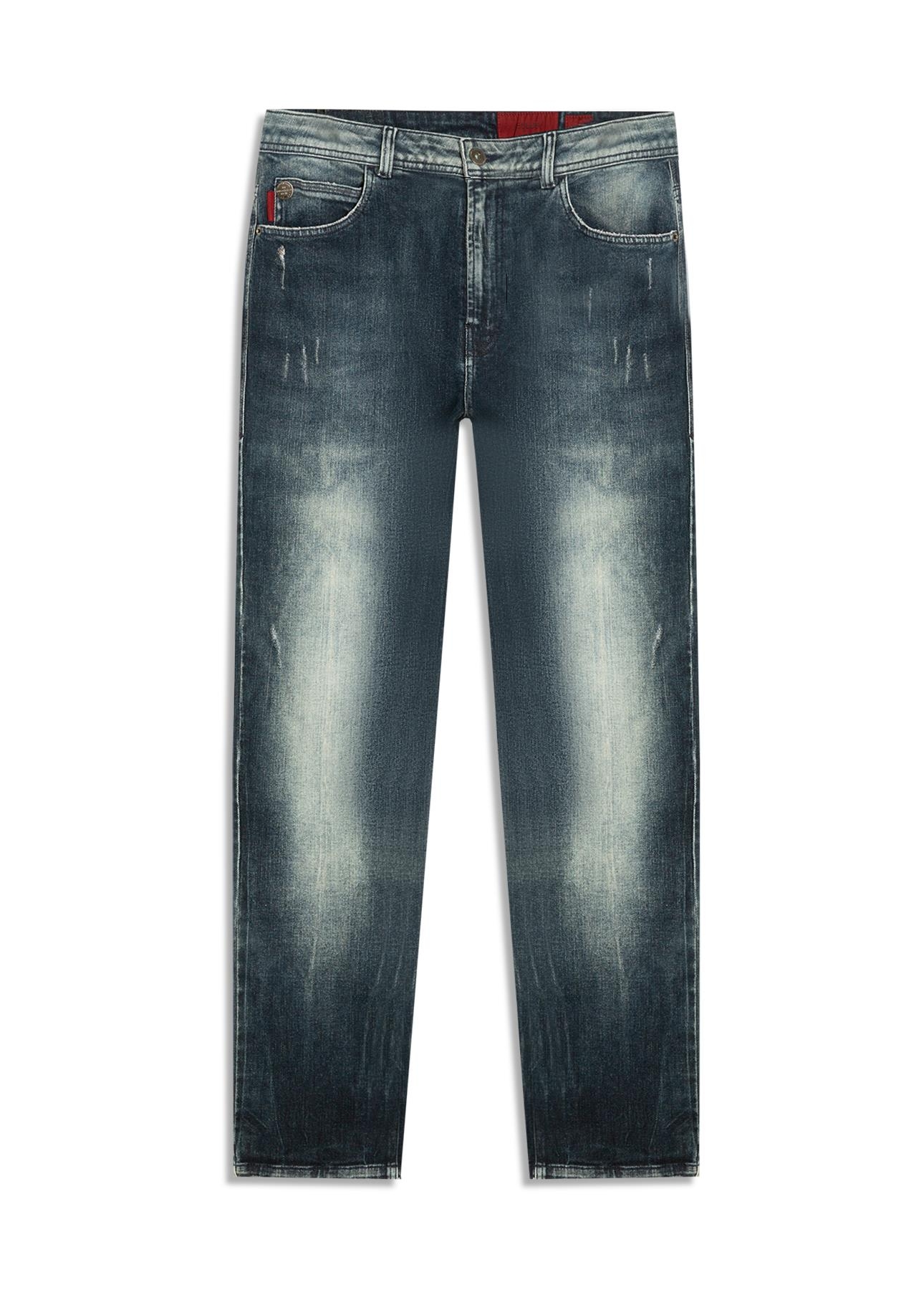 Calça Jeans Dark Forest Elastic (Skinny) Lav.Escuro C/ Foan
