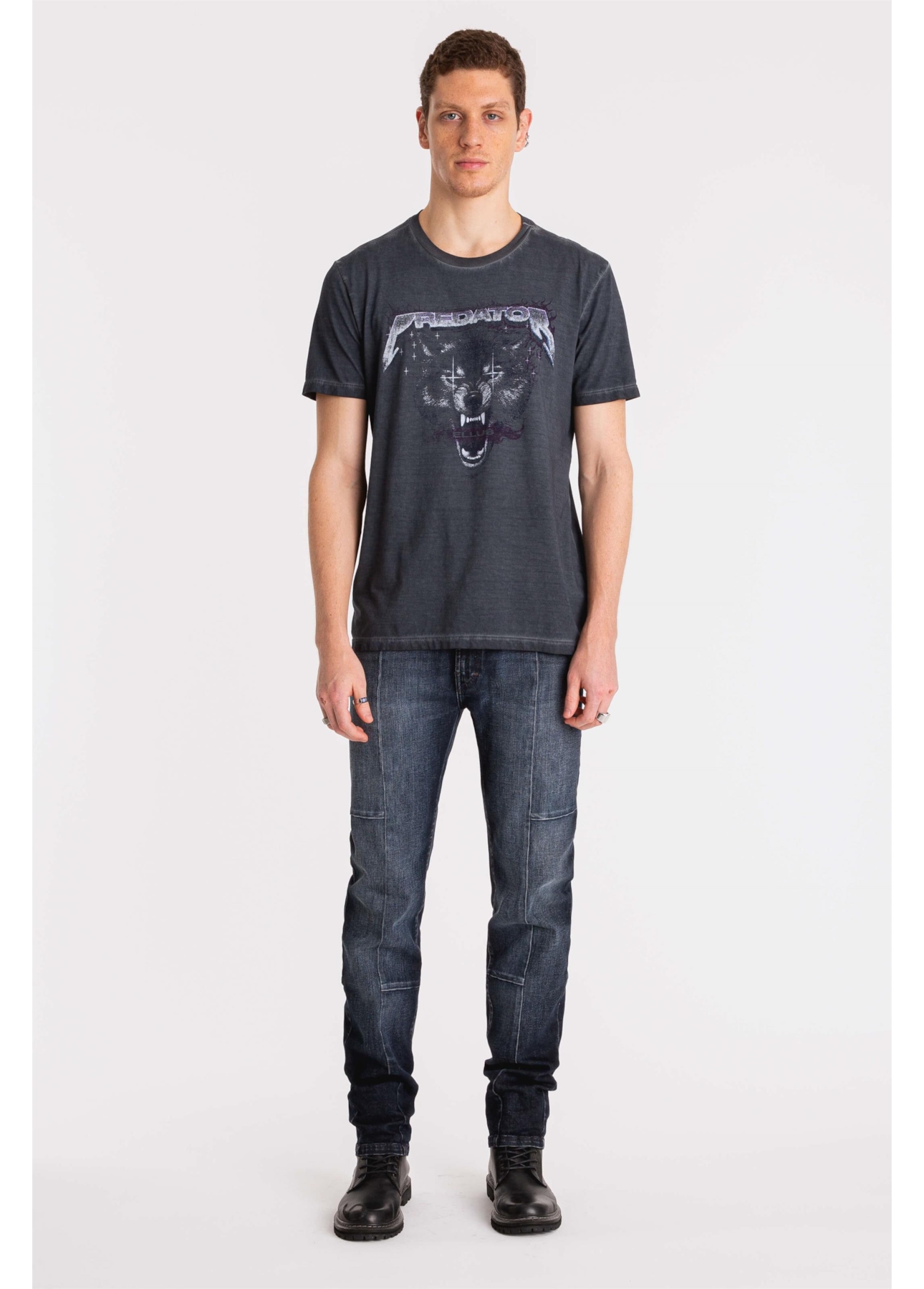 Calça Jeans Dark Forest Elastic Slim 1697-Lav.Escuro C/Used