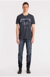 Calça Jeans Dark Forest Elastic Slim 1697-Lav.Escuro C/Used