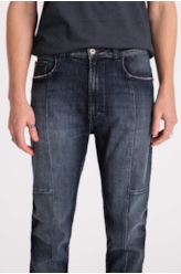 Calça Jeans Dark Forest Elastic Slim 1697-Lav.Escuro C/Used