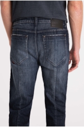 Calça Jeans Dark Forest Elastic Slim 1697-Lav.Escuro C/Used