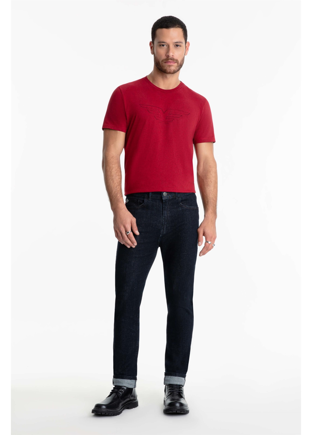 Calça Jeans Dark Forest Elastic Slim 38-Lav. Stone