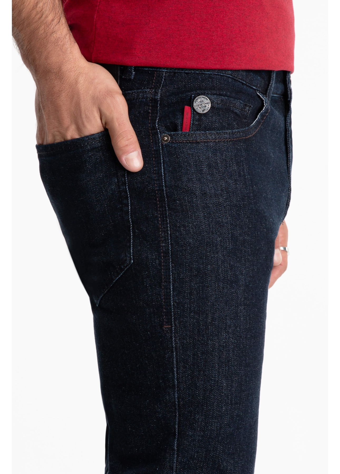 Calça Jeans Dark Forest Elastic Slim 38-Lav. Stone