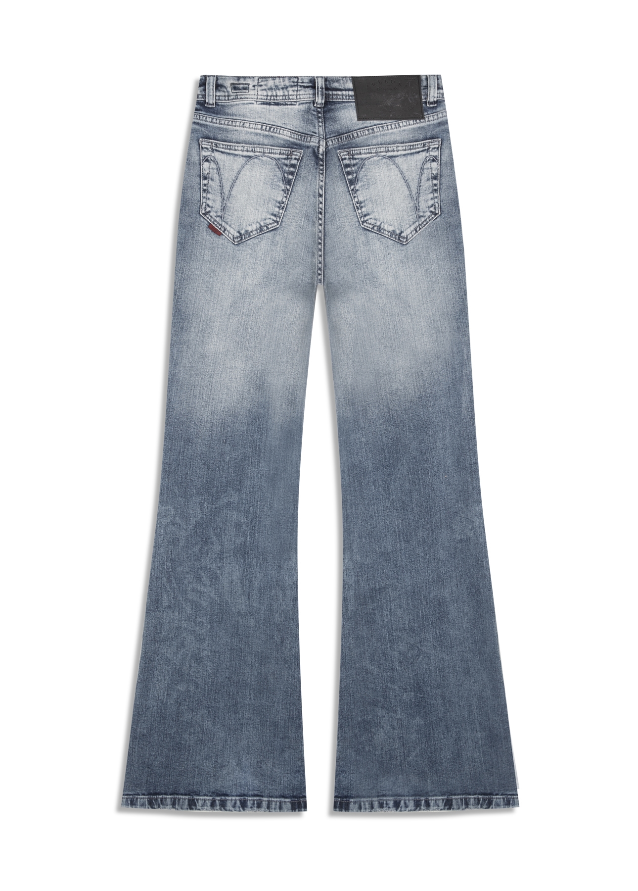 Calça Jeans Dark Forest Gisele Flare Lav. Claro C/Used