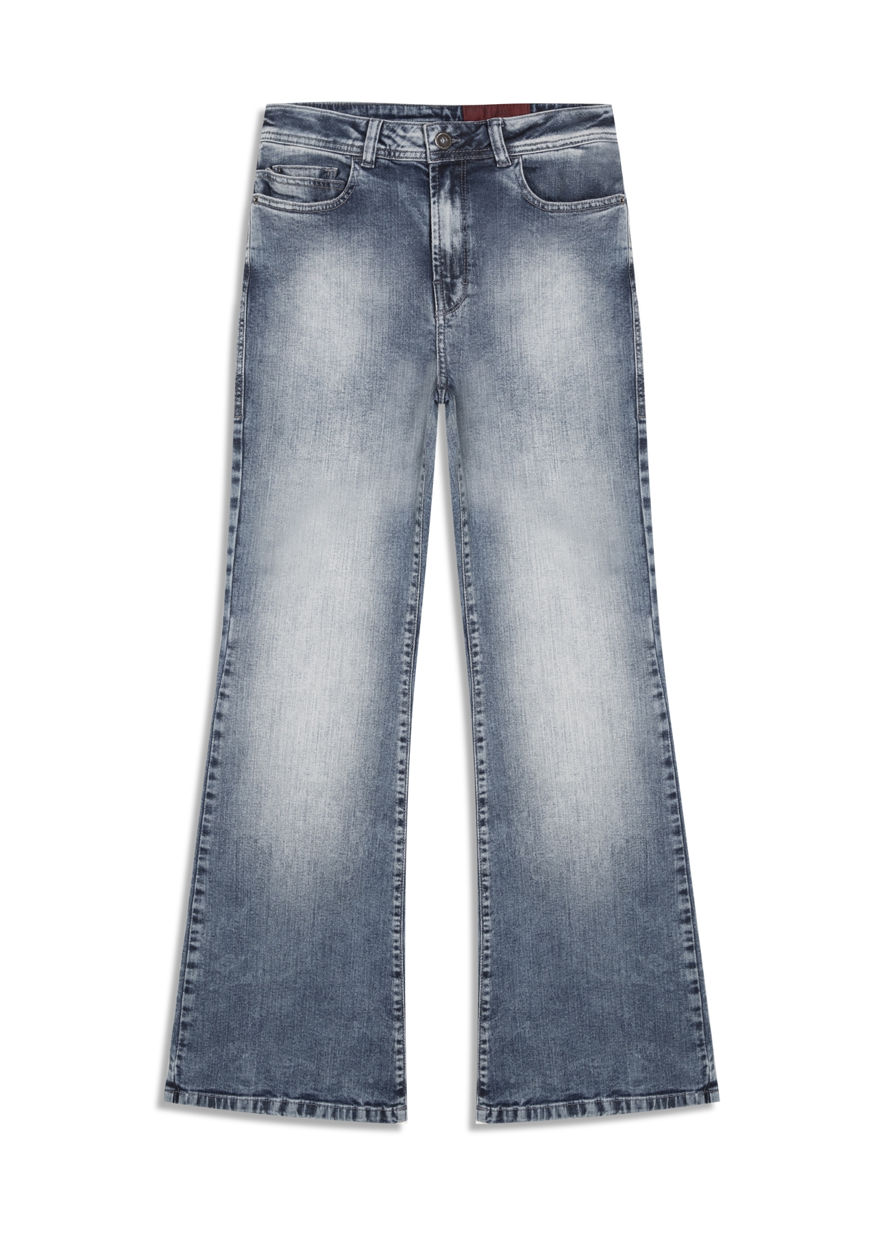 Calça Jeans Dark Forest Gisele Flare Lav. Claro C/Used