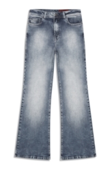 Calça Jeans Dark Forest Gisele Flare Lav. Claro C/Used