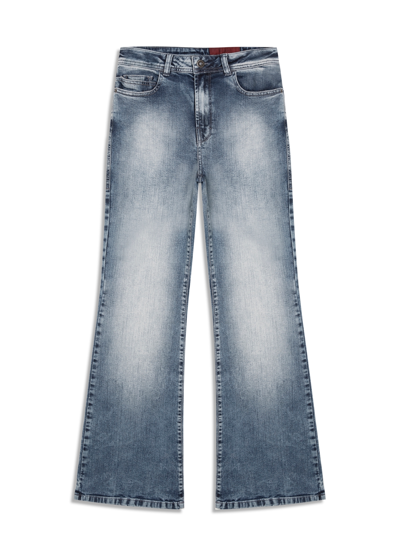 Calça Jeans Dark Forest Gisele Flare Lav. Claro C/Used