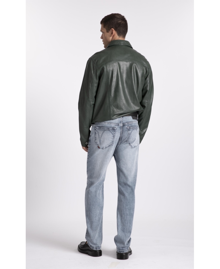 Calça Jeans Dark Forest Slim Lav. Claro