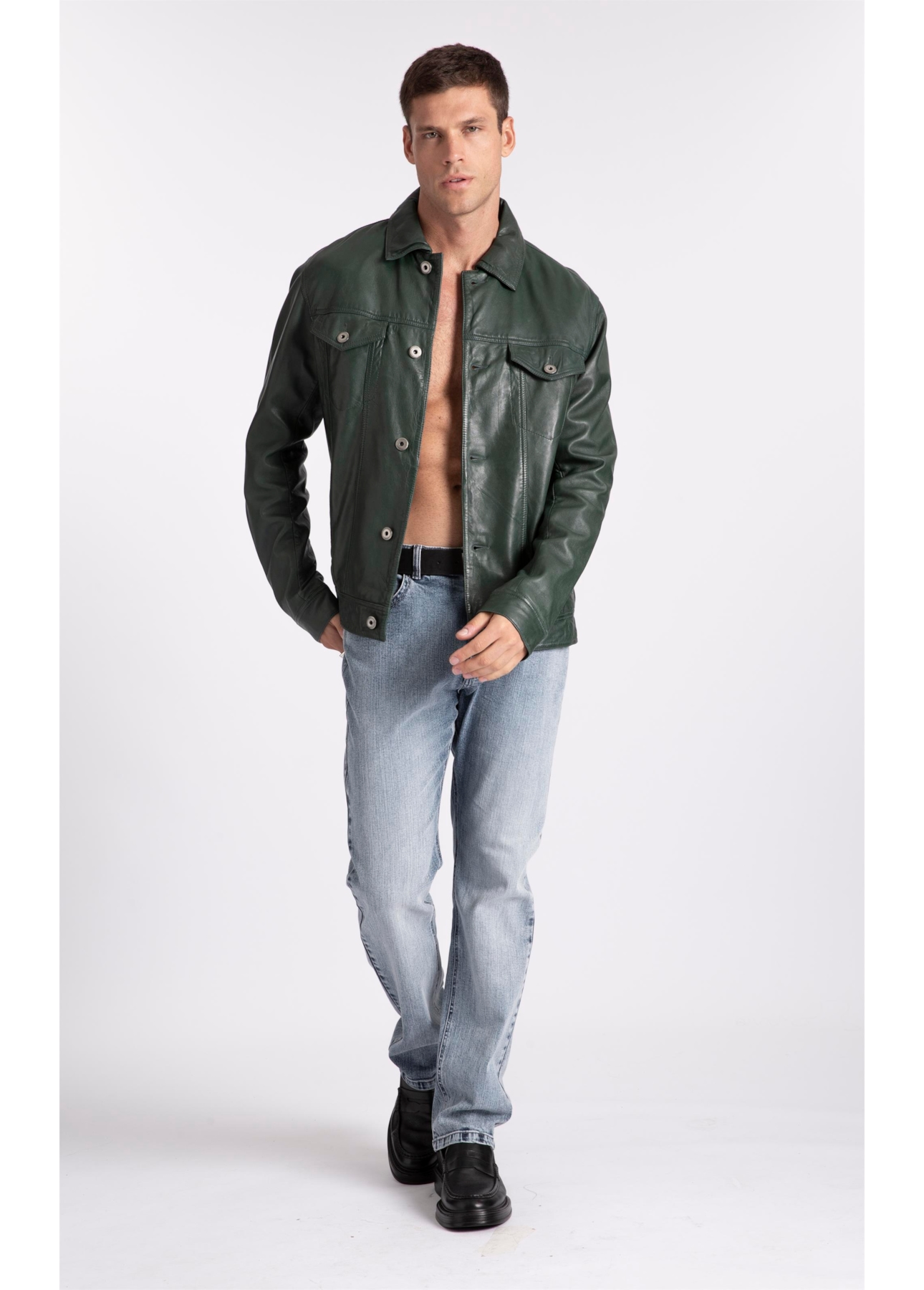 Calça Jeans Dark Forest Slim Lav. Claro