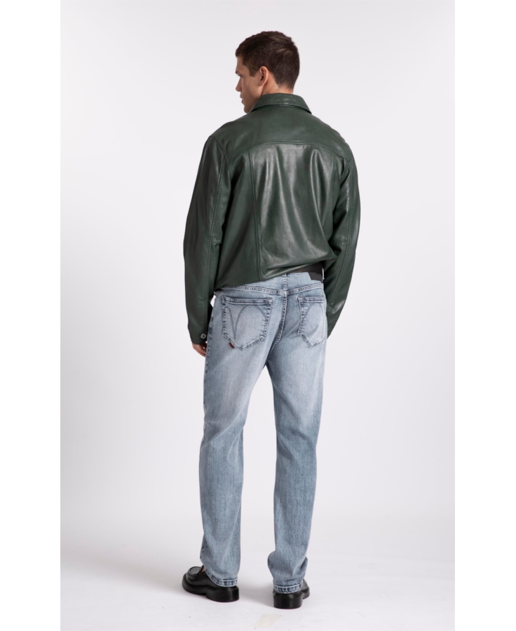 Calça Jeans Dark Forest Slim Lav. Claro