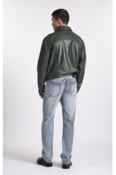 Calça Jeans Dark Forest Slim Lav. Claro C/Used