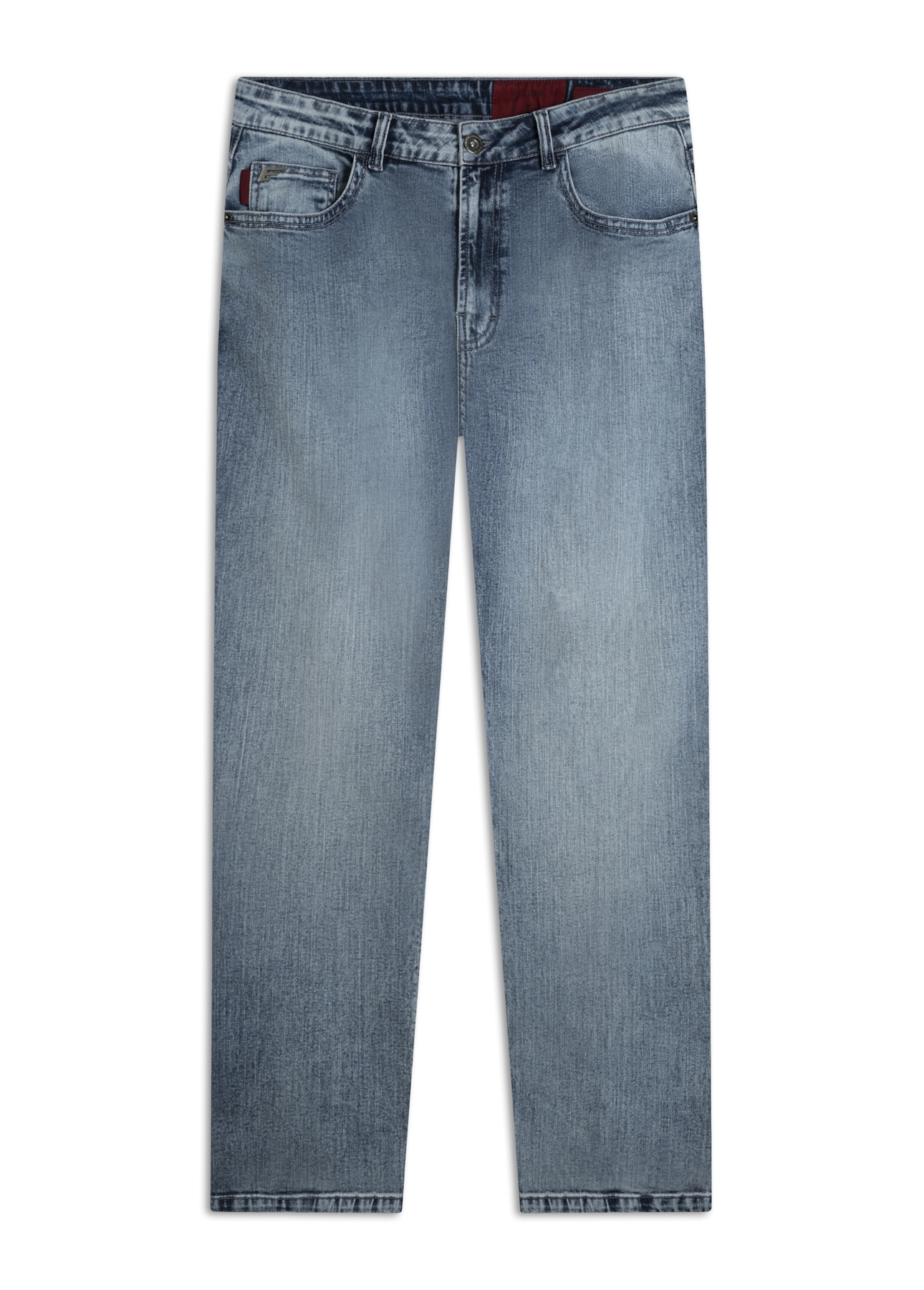 Calça Jeans Dark Forest Slim Lav. Claro C/Used
