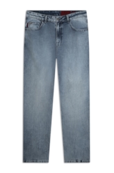 Calça Jeans Dark Forest Slim Lav. Claro C/Used