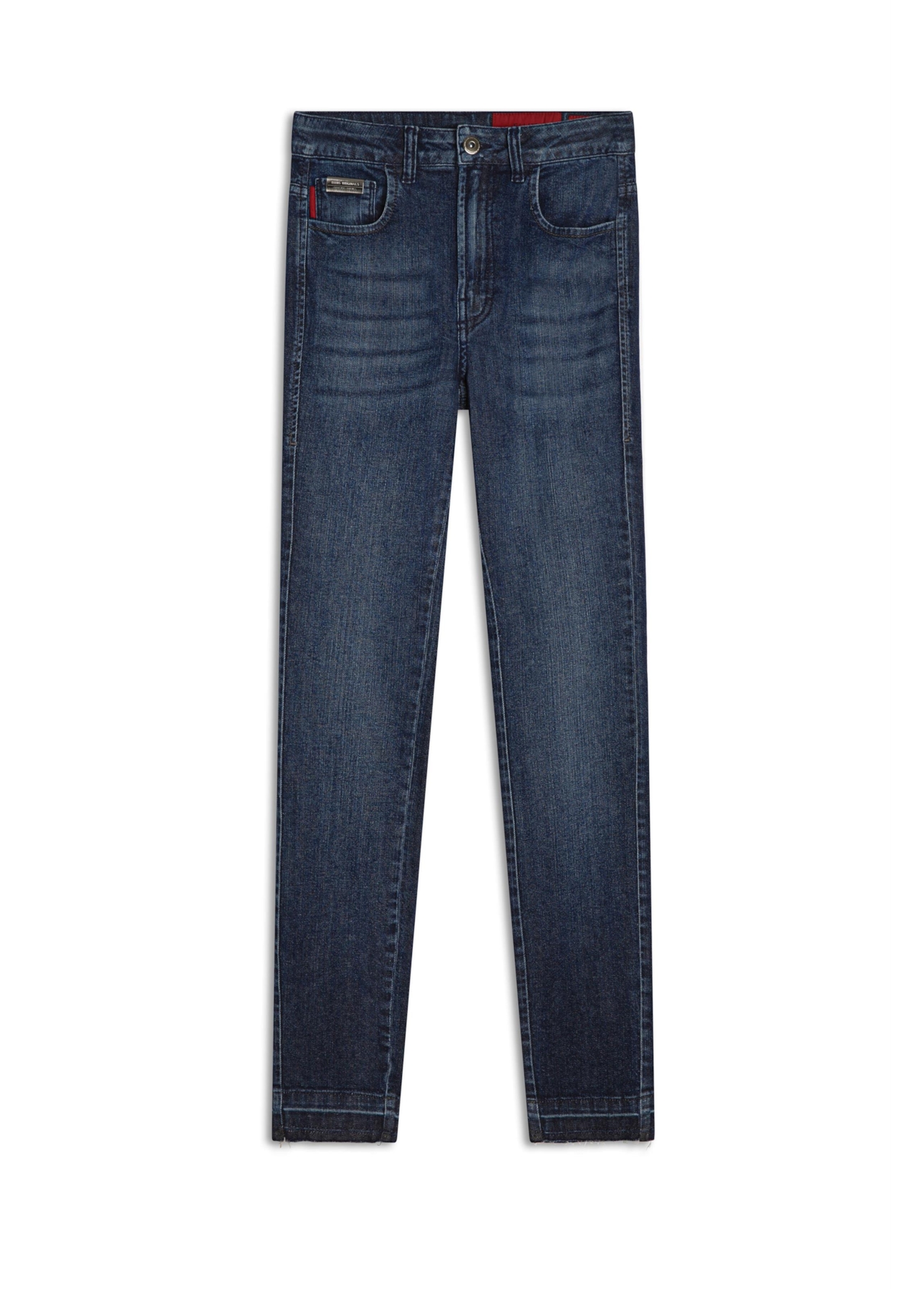 Calça Jeans Dark Indigo Elastic Gisele 1735-Lav.Escuro C/ Used