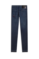 Calça Jeans Dark Indigo Elastic Gisele 1735-Lav.Escuro C/ Used