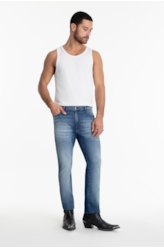 Calça Jeans Dark Indigo Elastic Skinny 1906-Lav.Claro C/Used