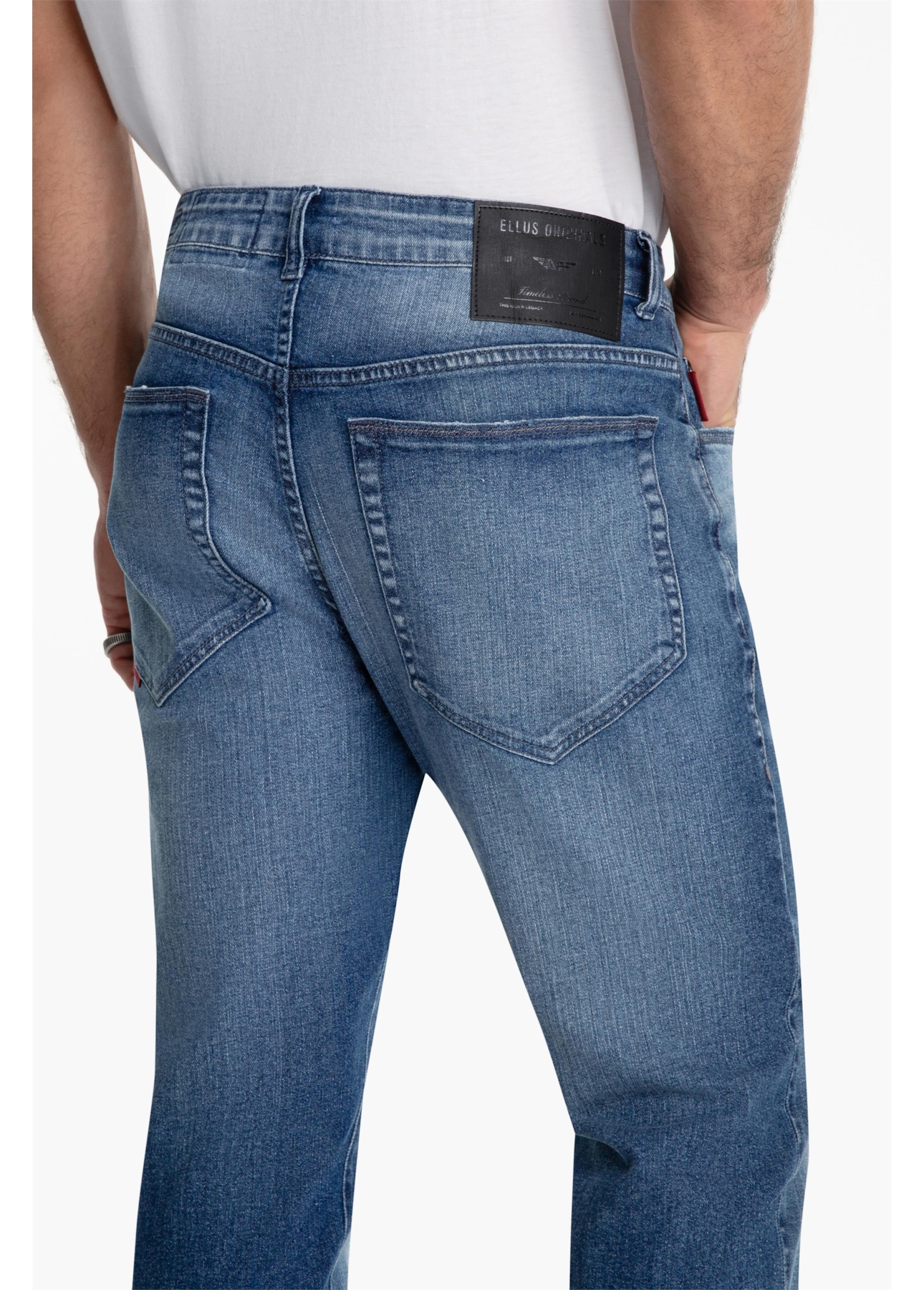 Calça Jeans Dark Indigo Elastic Skinny 1906-Lav.Claro C/Used
