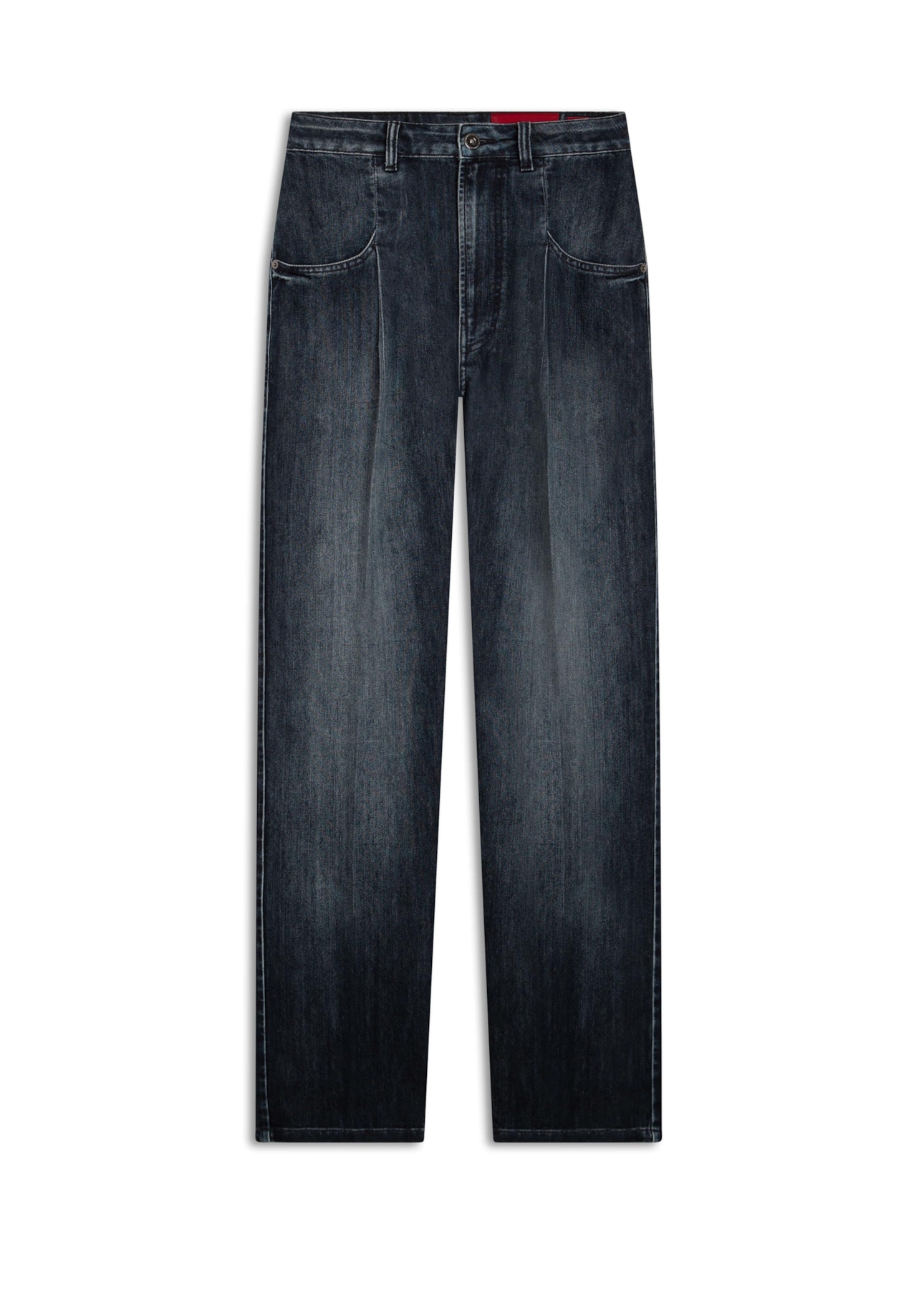 Calça Jeans Dark Lake Slouch 1704-Lav.Escuro C/Tie Dye