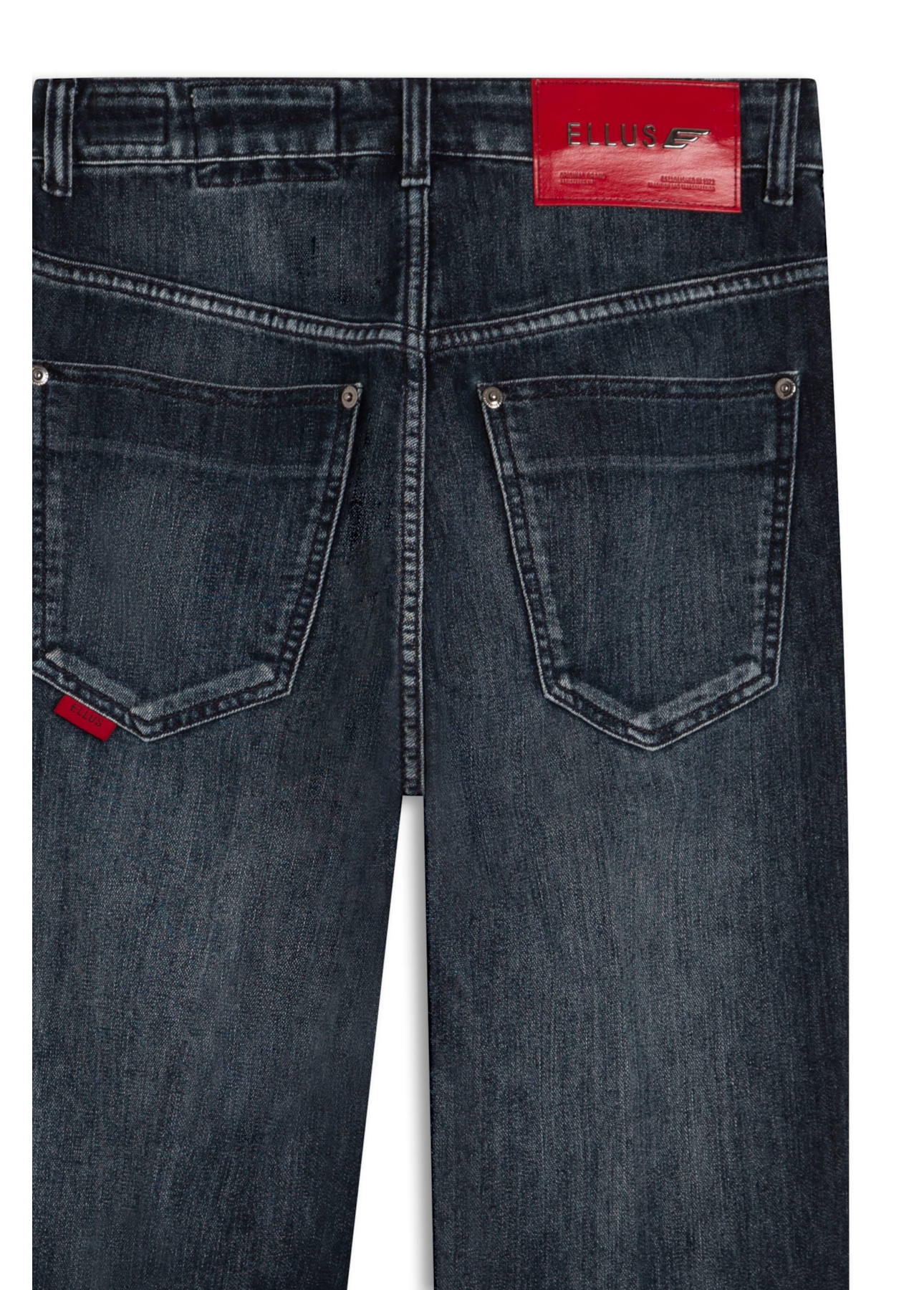 Calça Jeans Dark Lake Slouch 1704-Lav.Escuro C/Tie Dye