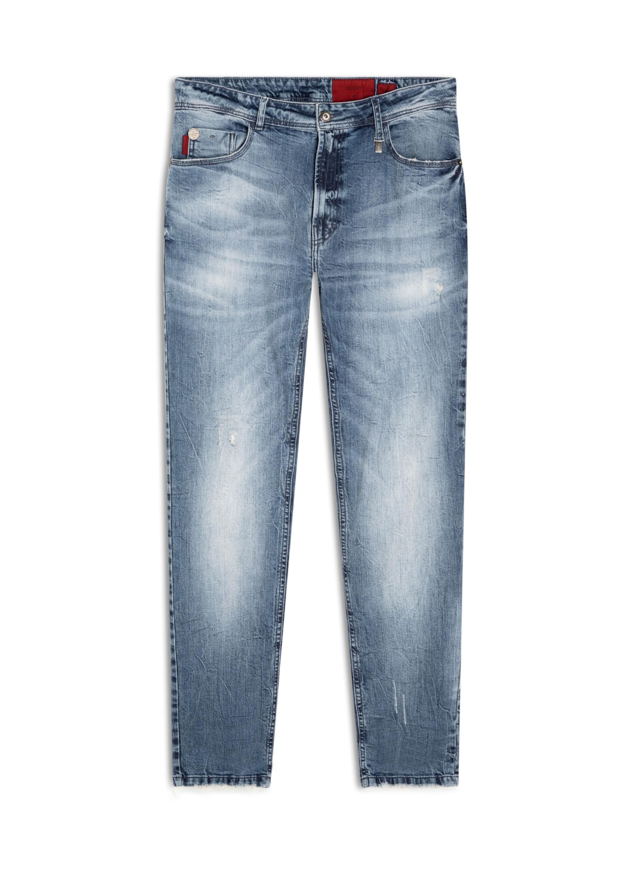 Calça Jeans Dark Sea Elastic 1685-Lav.Medio C/Sky+puid