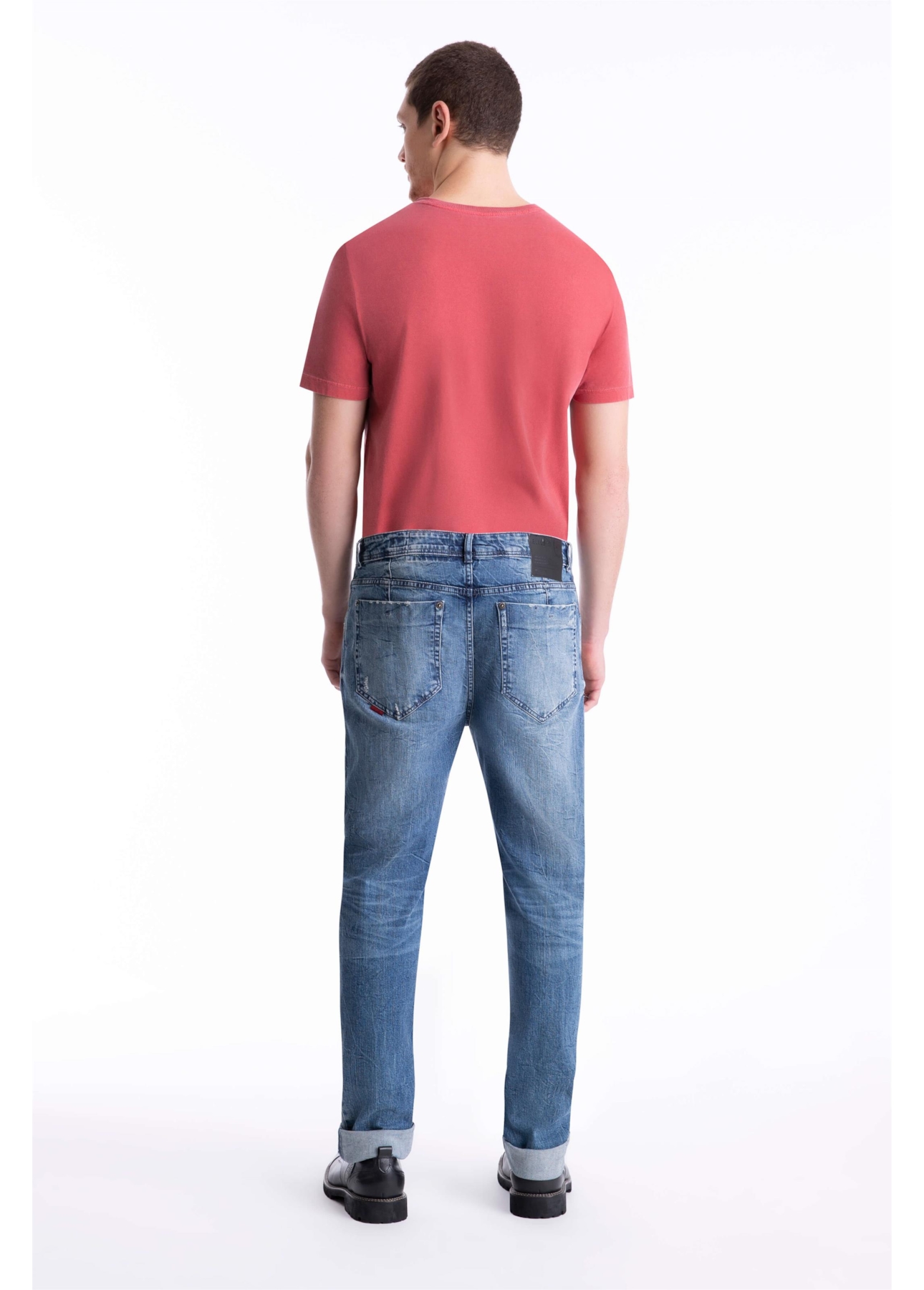 Calça Jeans Dark Sea Elastic 1685-Lav.Medio C/Sky+puid