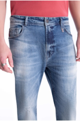 Calça Jeans Dark Sea Elastic 1685-Lav.Medio C/Sky+puid