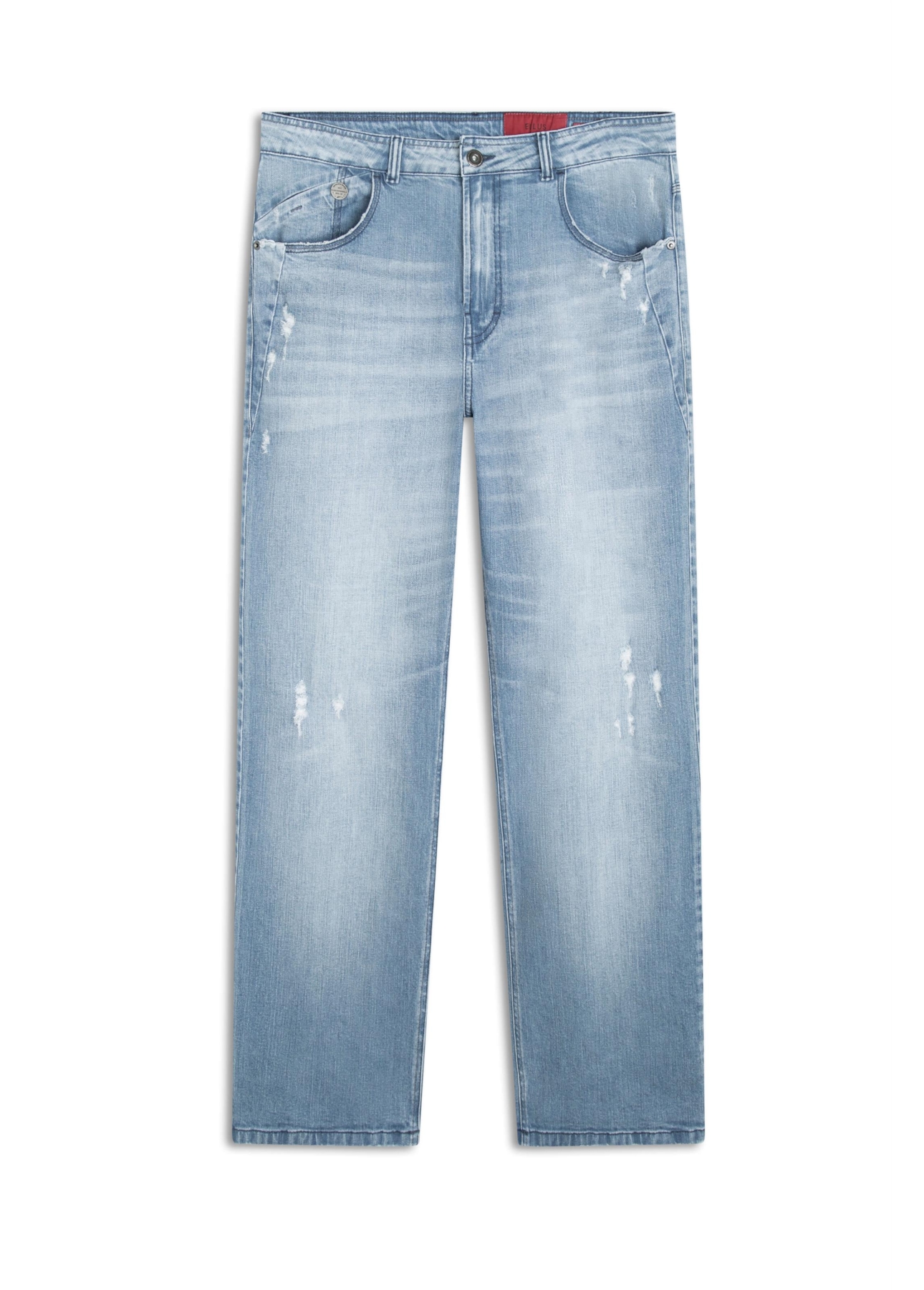 Calça Jeans Dark Sea Elastic 1802-Lav.Claro C/Puidos