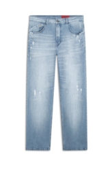 Calça Jeans Dark Sea Elastic 1802-Lav.Claro C/Puidos