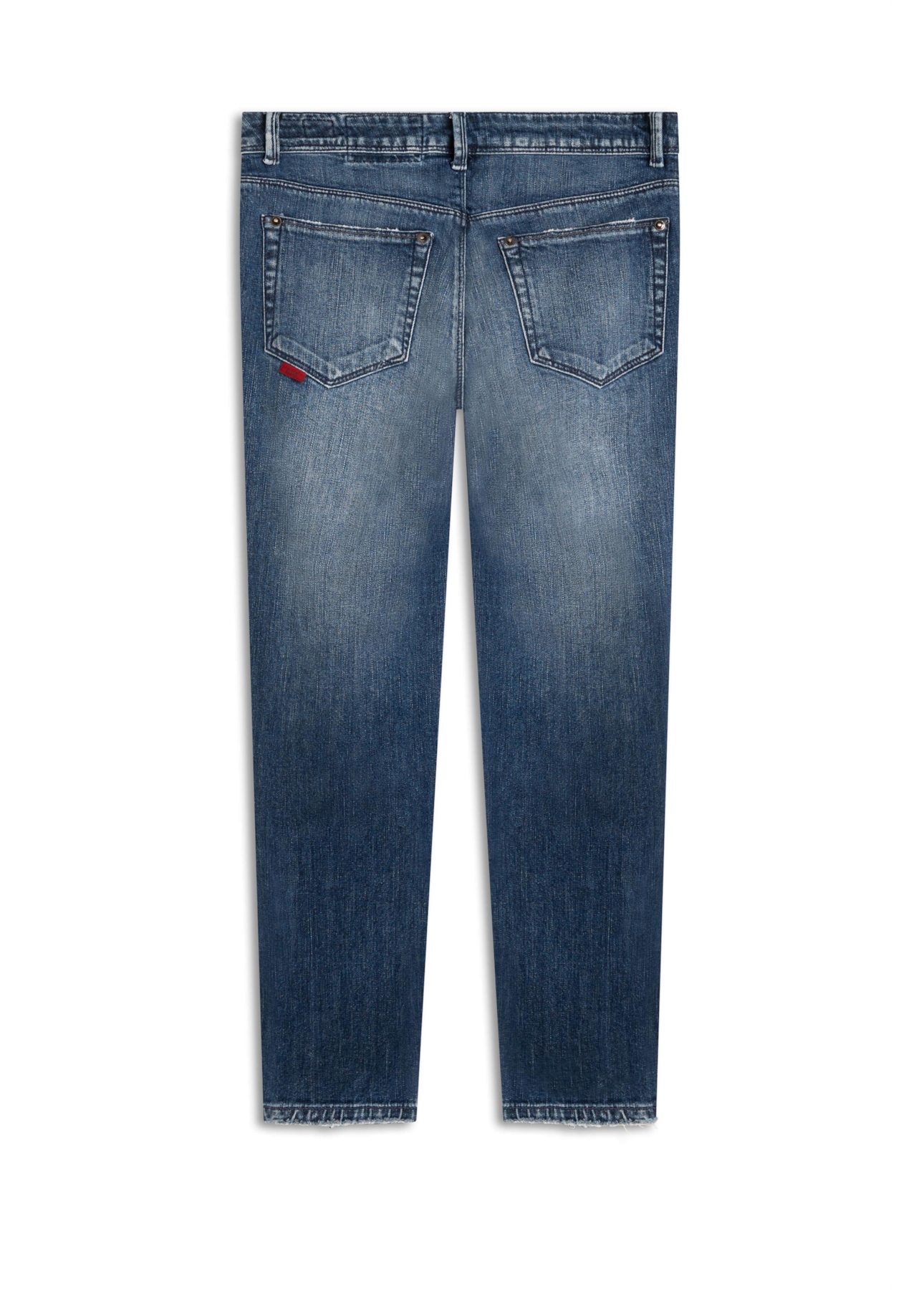 Calça Jeans Dark Sea Elastic 1869-Lav.Medio C/ Puidos