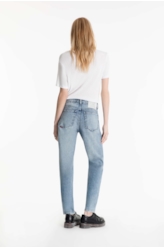 Calça Jeans Dark Sea Elastic Mom 1862-Lav.Claro C/ Sky